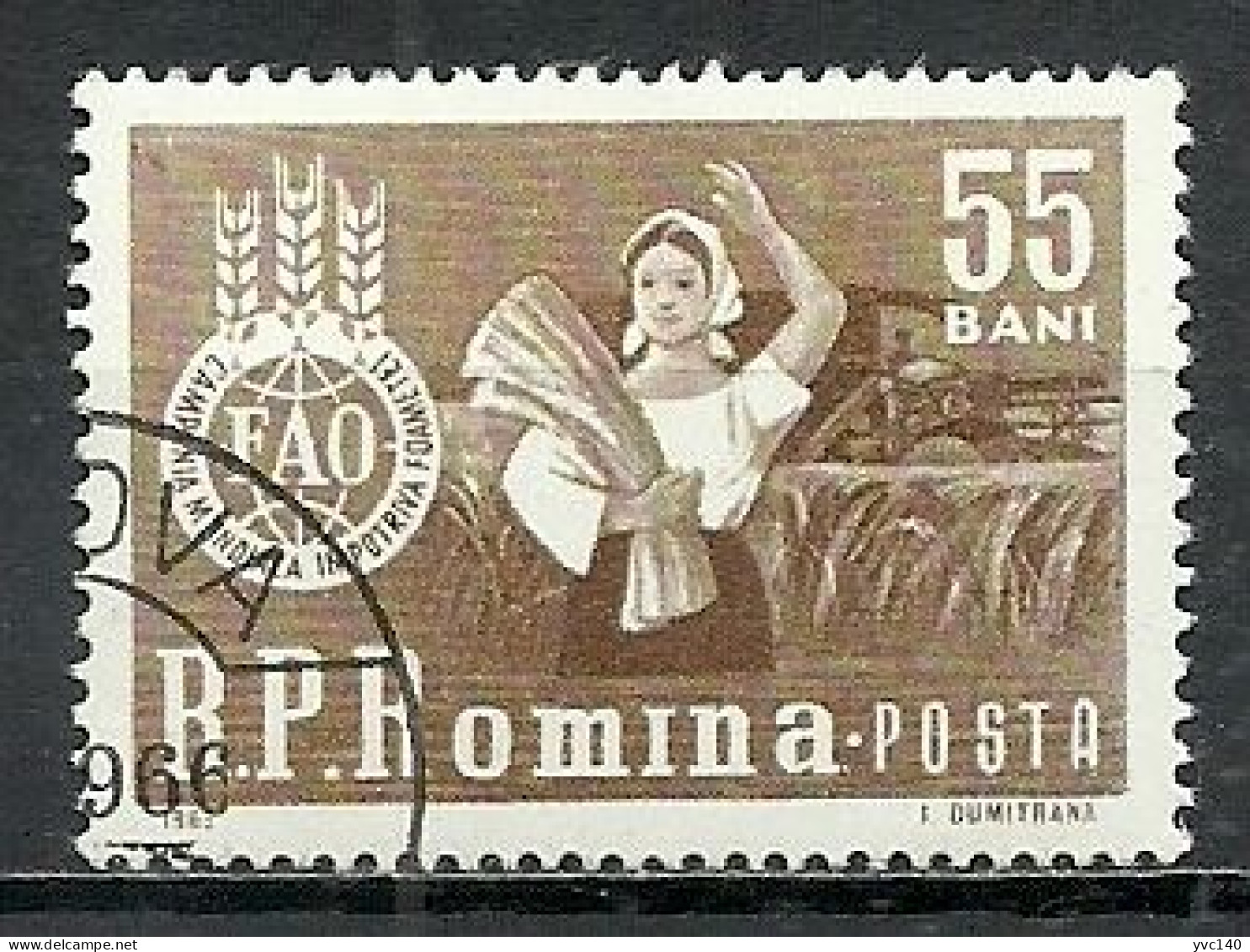 Romania; 1963 Food And Agriculture Organization Of The United Nations (FAO) - Agriculture