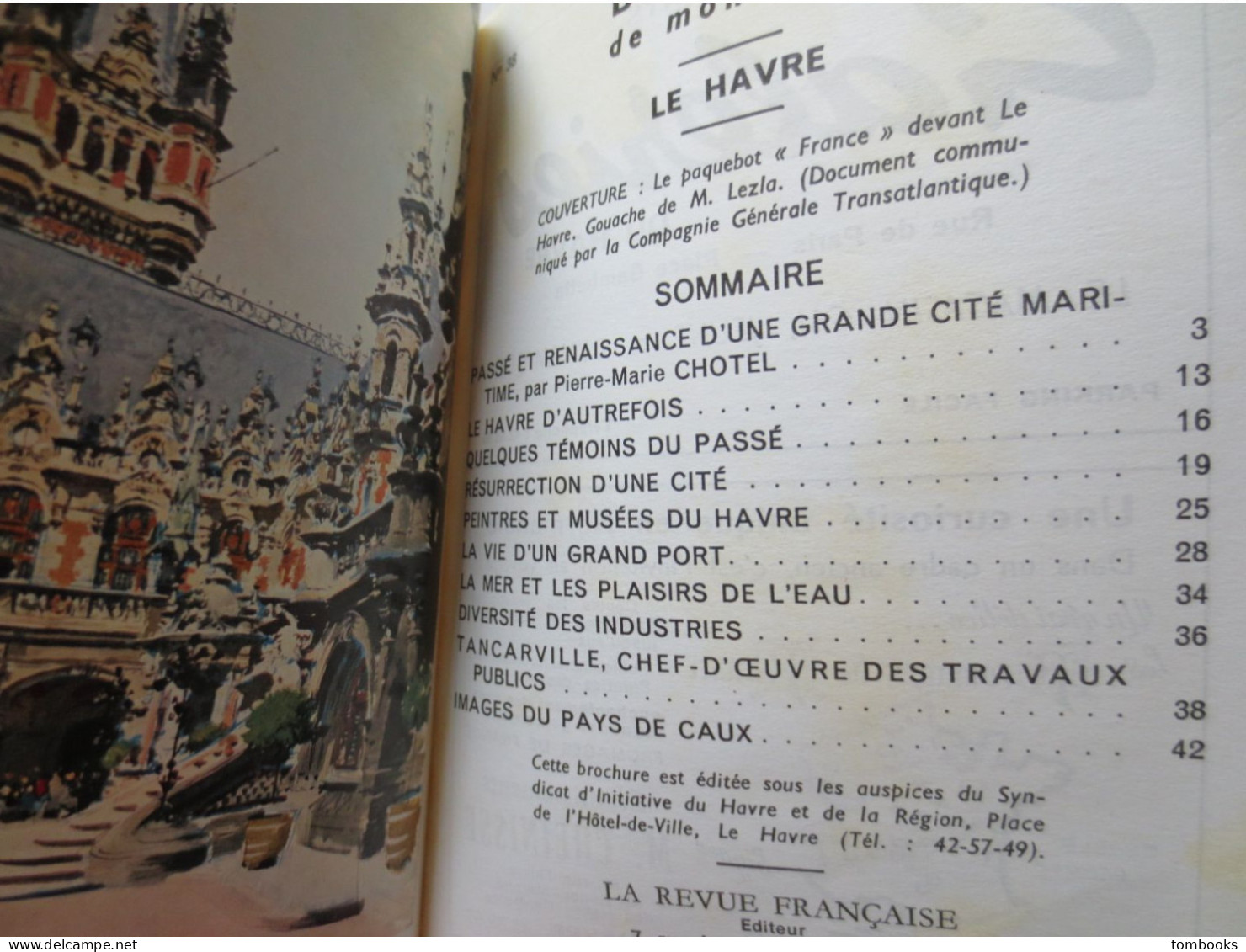 Le Havre - Programme - Présentation De La Ville - 1961 -TBE - - Programme