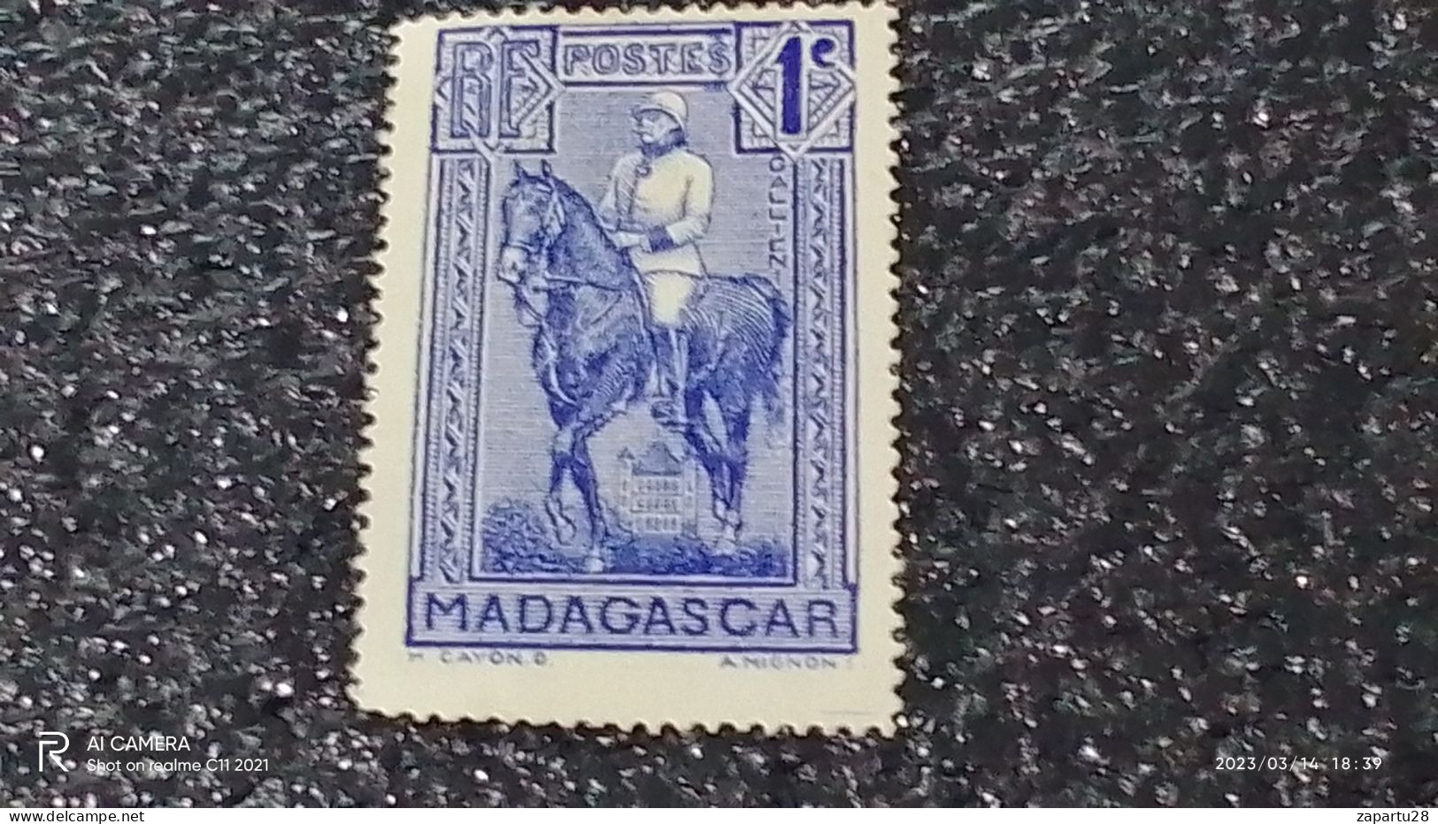 MADAGASKAR---  -1930--40        1C   USED- - Usados