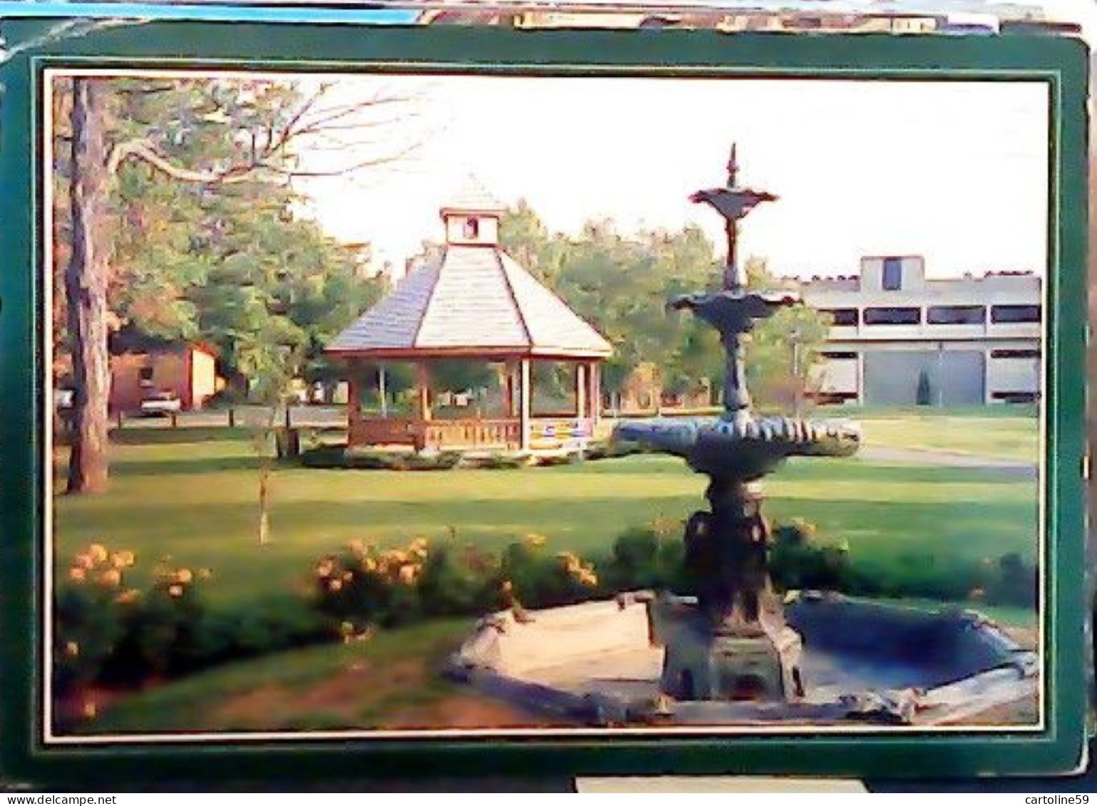 USA -SYRACUSE  POTSDAM - Clarkson  UNIVERSITY FOUNTAIN  AND GAZEBO VB1988 JH9573 - Syracuse