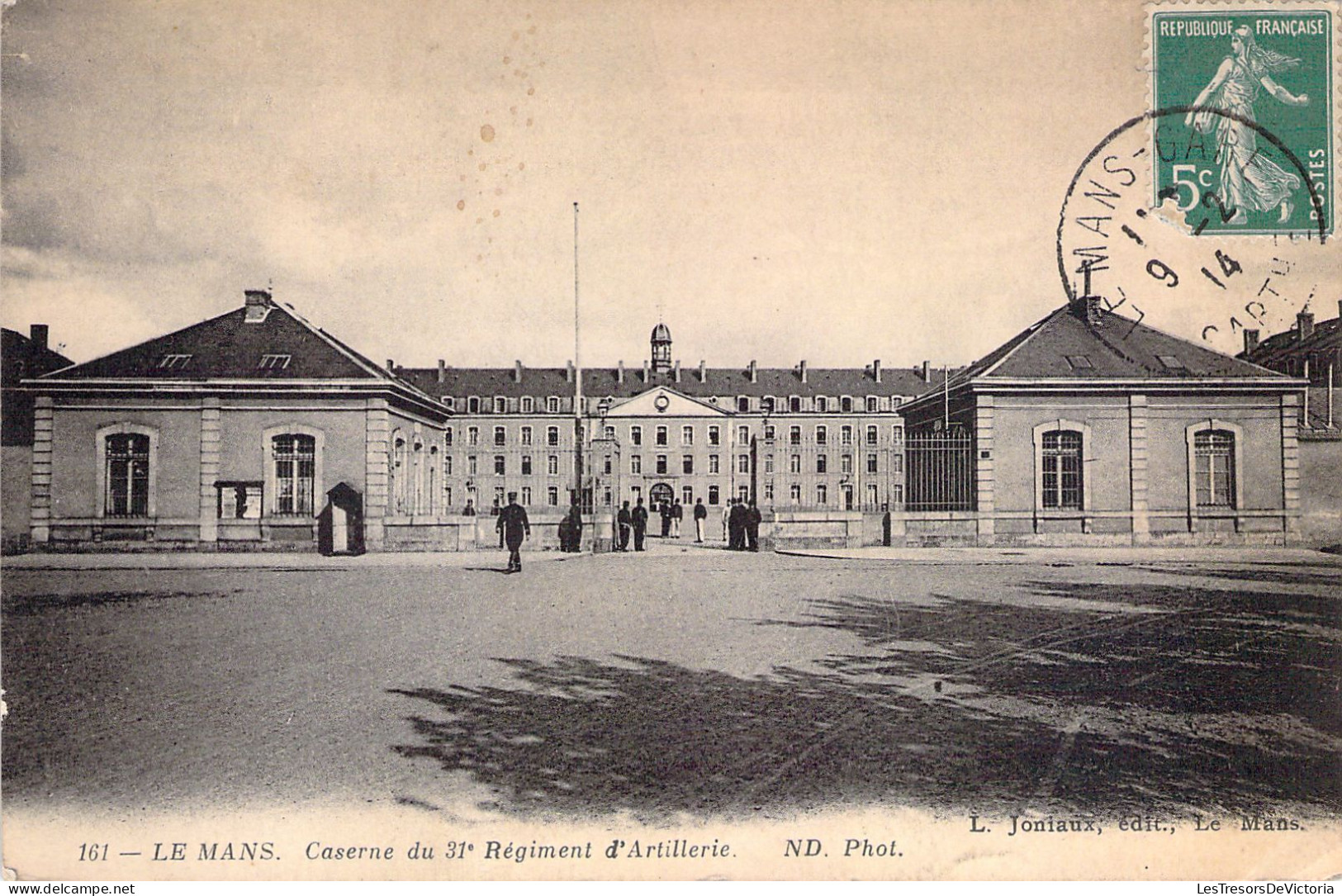 MILITARIA - LE MANS - Caserne Du 31e Régiment D'Artillerie - Carte Postale Ancienne - Kazerne