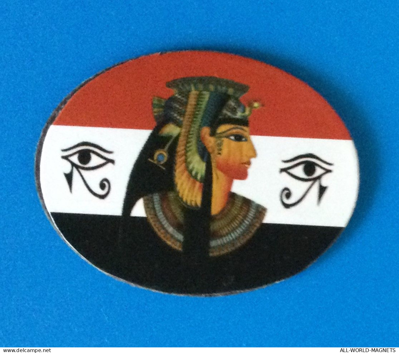 Egypt Flag Fridge Magnet Souvenir, From Egypt - Tourism