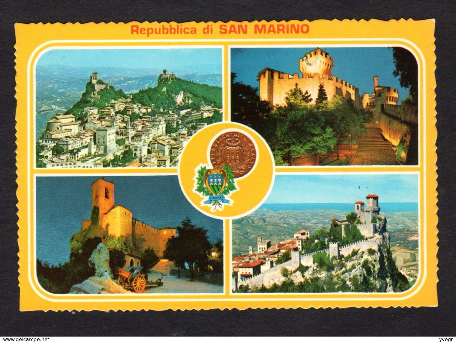 République De Saint-Marin - 0167 - Repubblica Di SAN MARINO - Multi Vues - Vues Diverses (Ed. La Souvenir N° 0167) - San Marino