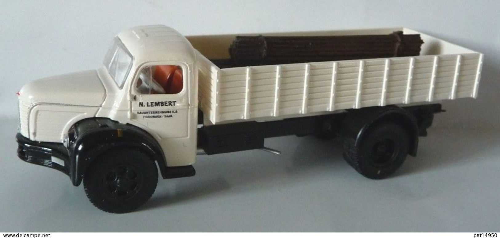 PAT14950 BERLIET GLR 8 LEMBERT Avec Chargement Marque BREKINA HO - Scala 1:87