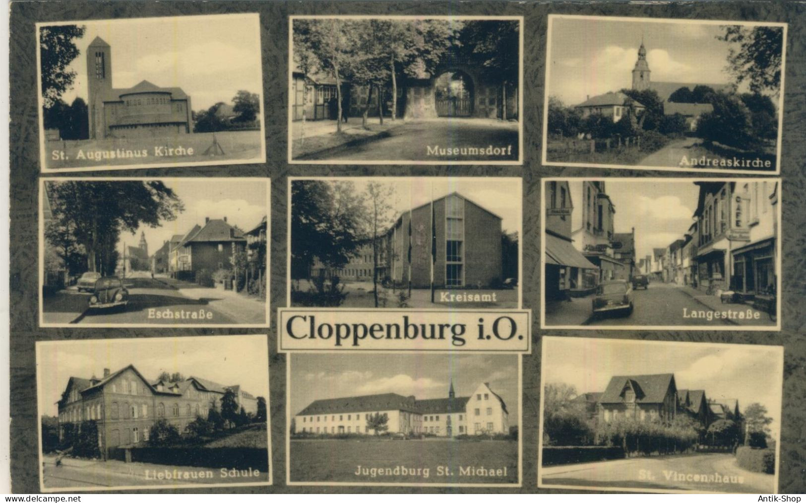 Cloppenburg I. O. - 9 Ansichten - Von 1966 (59556) - Cloppenburg