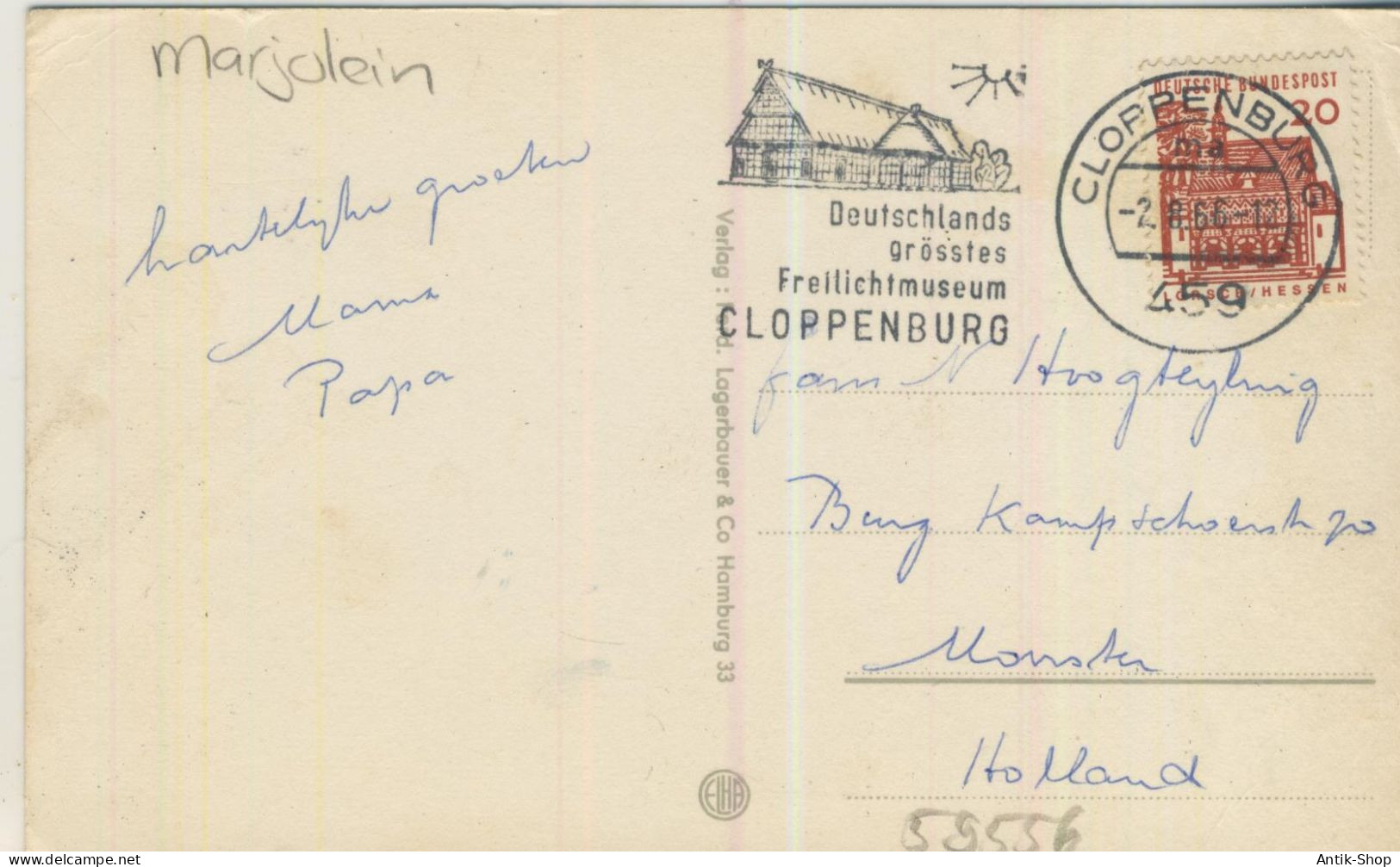 Cloppenburg I. O. - 9 Ansichten - Von 1966 (59556) - Cloppenburg