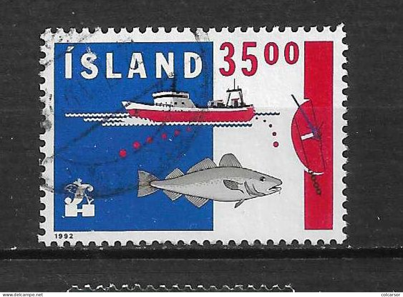 ISLANDE N°720 " EXPORTATIONS " - Gebruikt