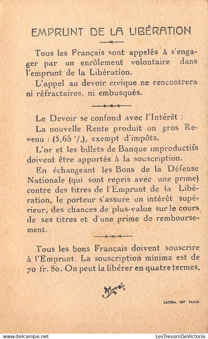 PERSONNAGES - Général Pétain - Né à Cauchy à La Tour - Commandant En Chef Les Armées Française - Carte Postale Ancienne - Personen