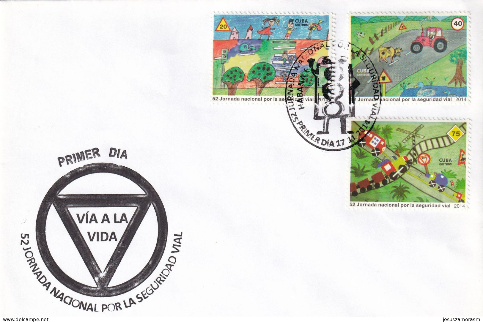 Cuba 2 Sobres - Covers & Documents