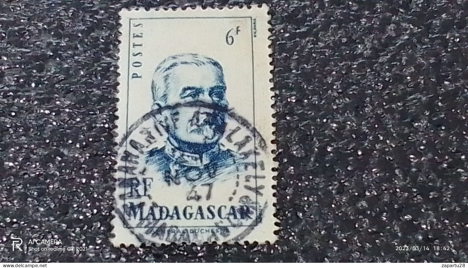 MADAGASKAR---  -1946--50-   6FR   USED- - Used Stamps