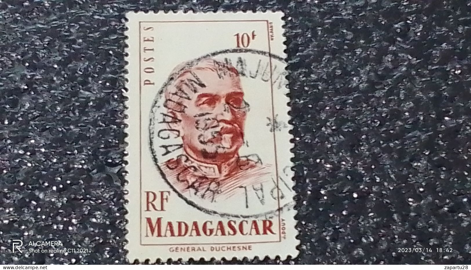 MADAGASKAR---  -1946--50-   10FR   USED- - Gebruikt