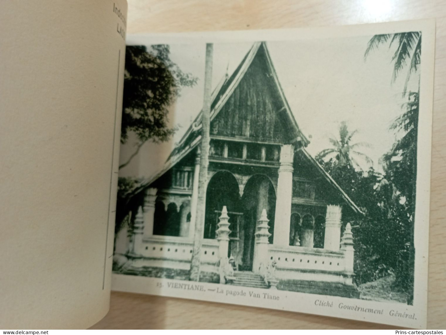 Carnet 20 cartes du Laos Indochine - Albums des colonies édités par la maison d'Art Colonial