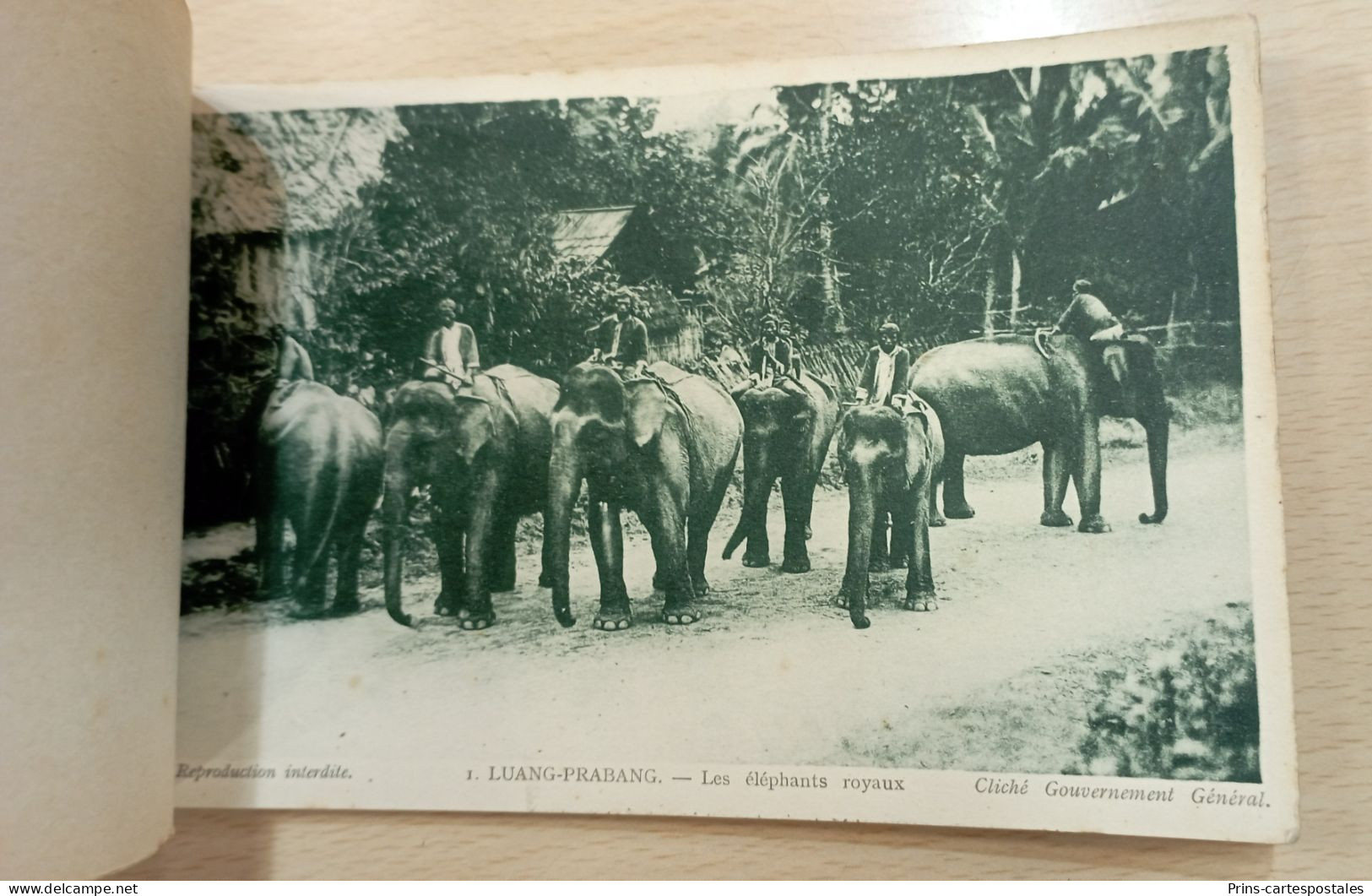 Carnet 20 cartes du Laos Indochine - Albums des colonies édités par la maison d'Art Colonial