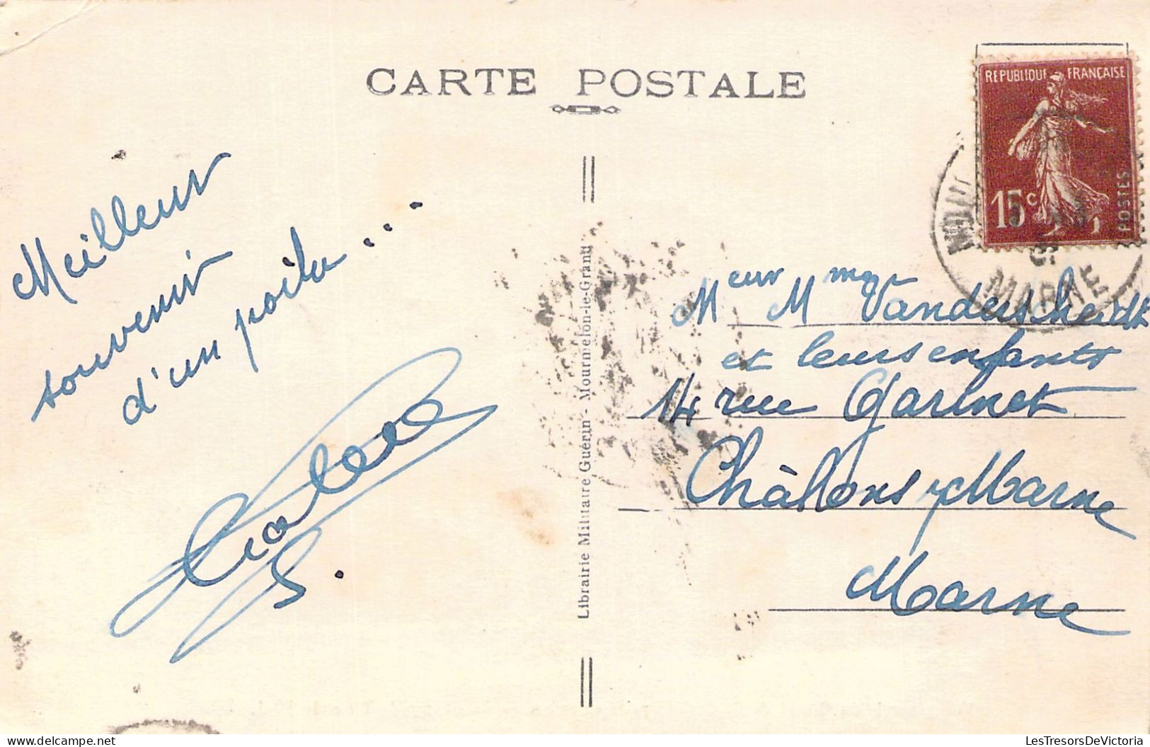 CASERNES - Vue Générale Du Camp De Chalons Prise En Avion - Le Champ De Tir Et Le Bled - Carte Postale Ancienne - Casernes