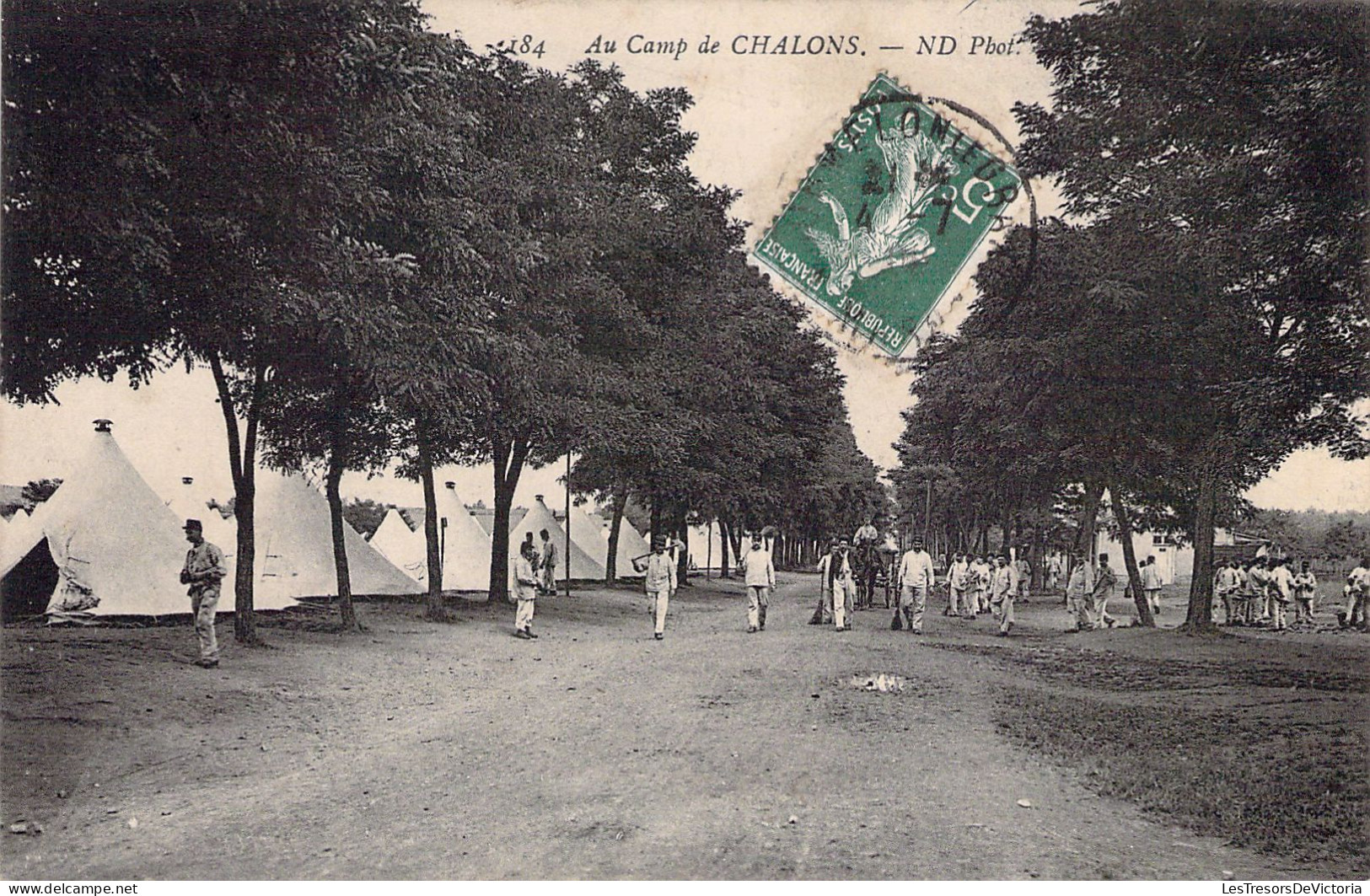 CASERNES - Au Camp De Chalons - Carte Postale Ancienne - Kasernen