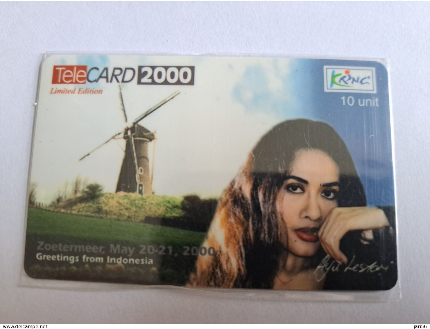 INDONESIA  / TELECARD 2000 /THE NETHERLANDS/  LIMITED EDITION / CARDSHOW   / MINT CARD  **12932 ** - Indonesië