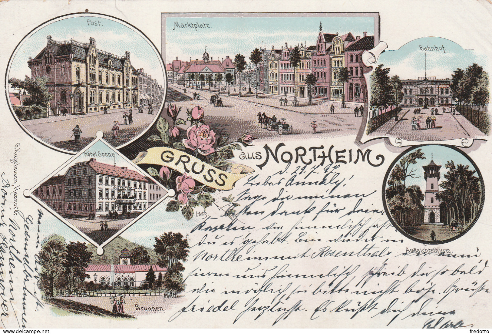 Northeim - Litho-1897 - Northeim