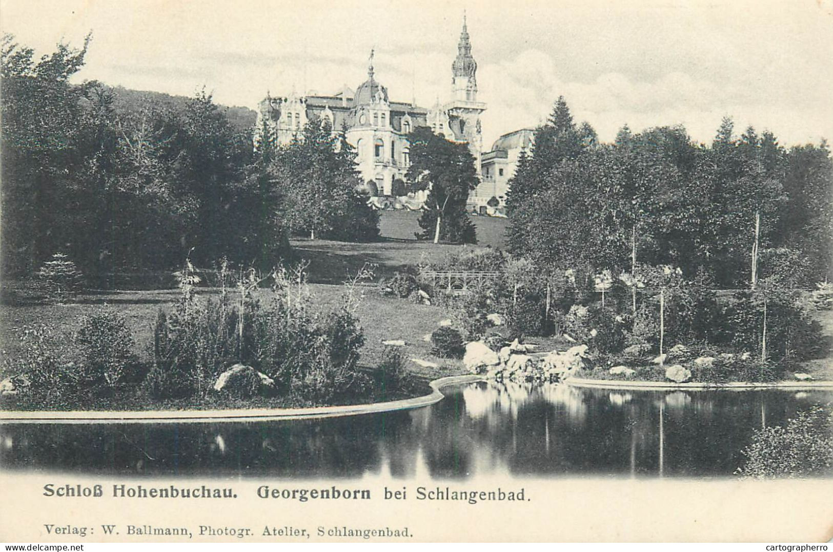 Germany Schloss Hohenbuchau Georgenborn Bei Schlangenbad - Schlangenbad