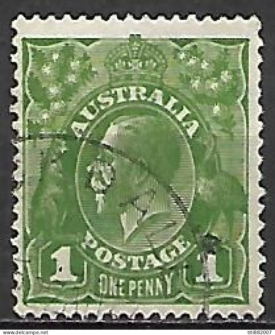 AUSTRALIE   -  1931 .   Y&T N° 77A Oblitéré. - Oblitérés