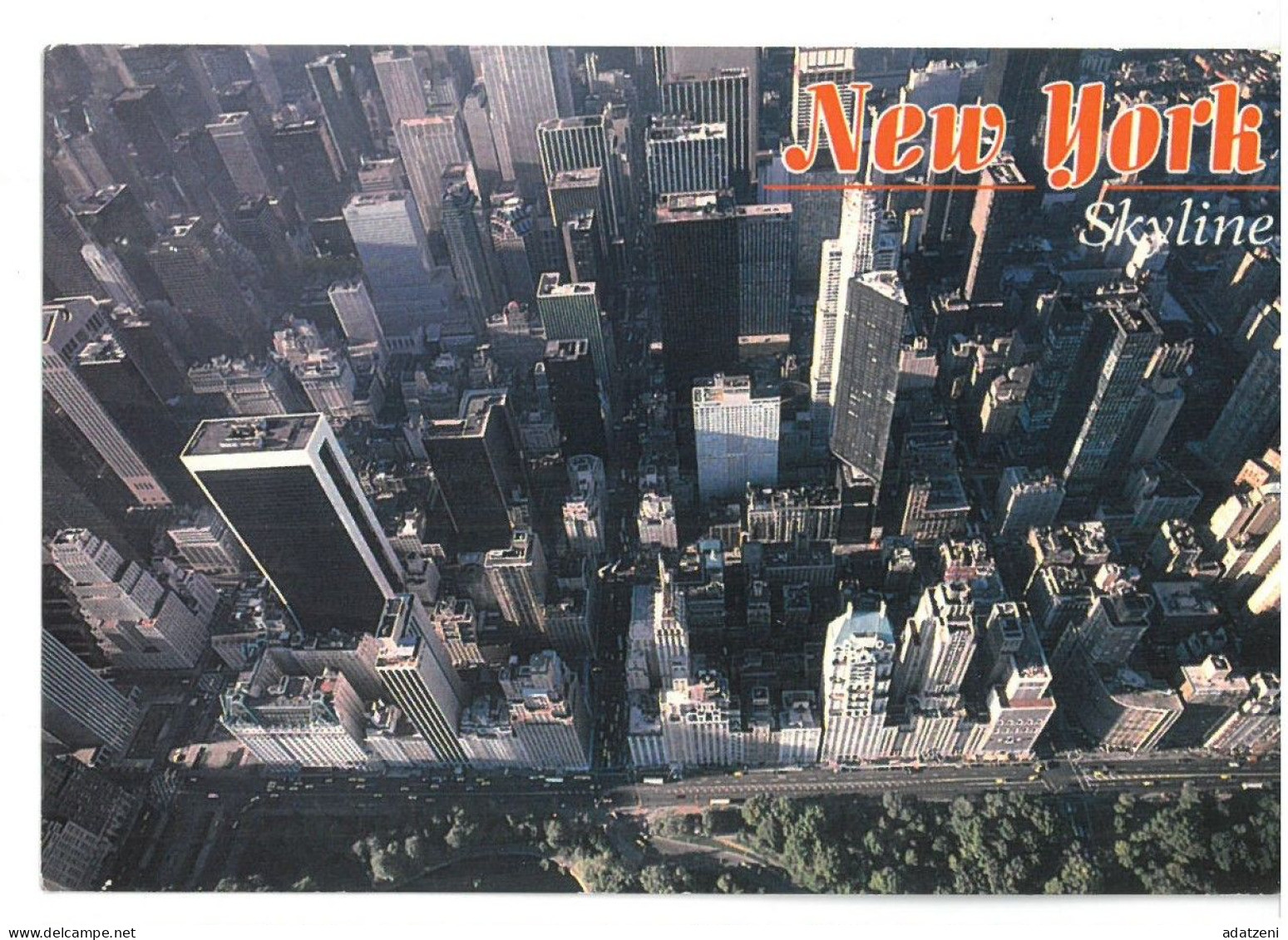 BR3609 U.S.A. New York Skyline Viaggiata 1998 Verso Roma - Panoramische Zichten, Meerdere Zichten