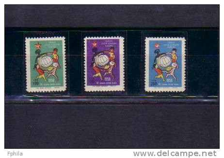 1958 TURKEY 6TH WORLD CHILDREN DAY MNH ** - Francobolli Di Beneficenza