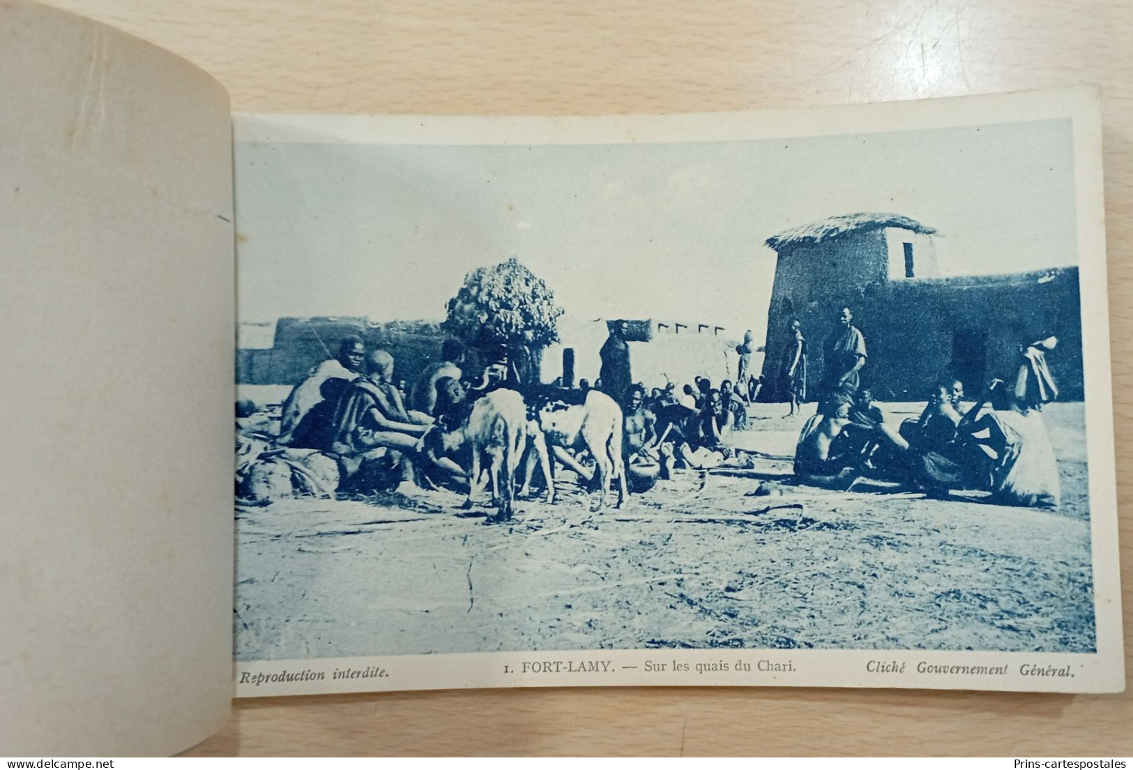 Carnet 20 cartes du Tchad - Albums des colonies édités par la maison d'Art Colonial