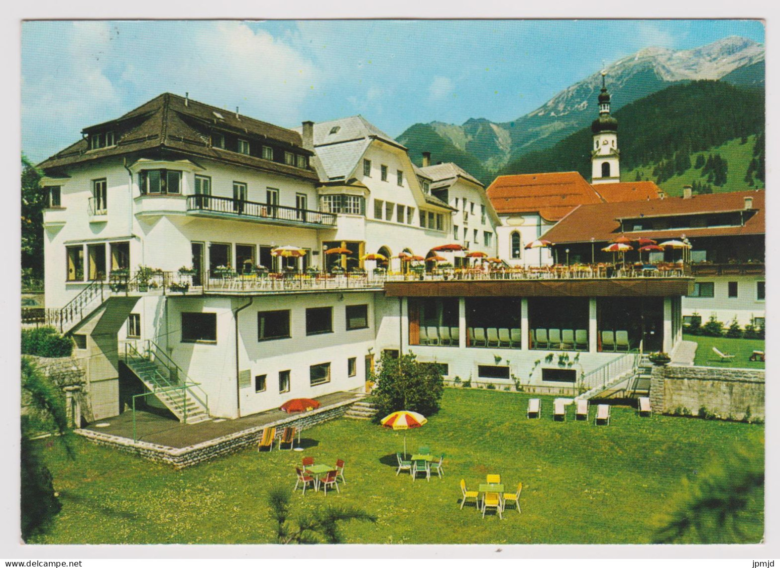 Lermoos, Tirol - Hotel Post - Restaurant Café Tanz, ....- Verlag Franz Milz Nr. 243/459 - Lermoos