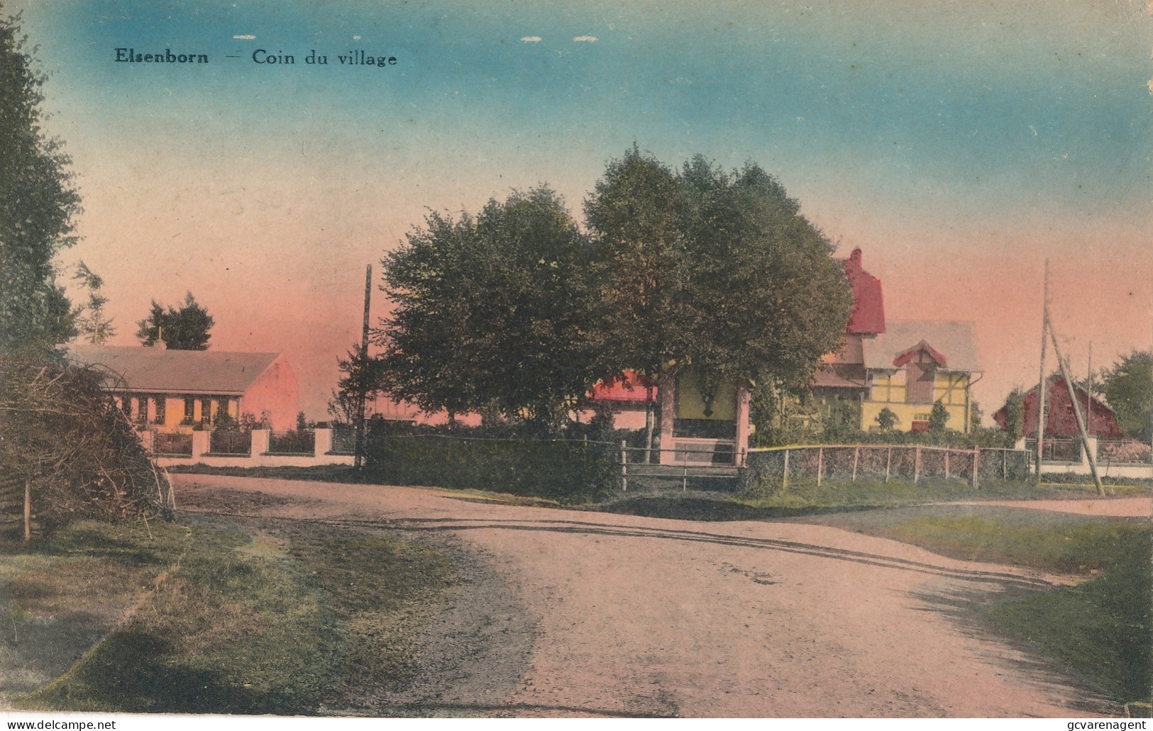 ELSENBORN  COIN DU VILLAGE - Elsenborn (Kamp)