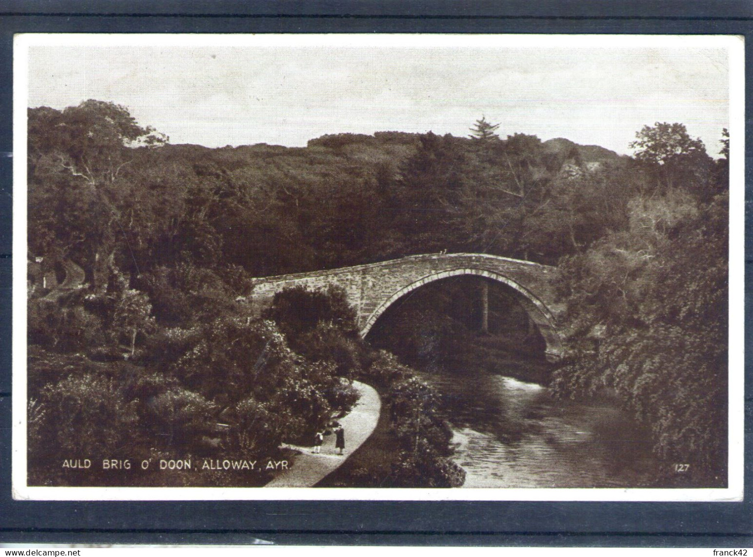 Ecosse. Auld Brig O Doon, Alloway, Ayr - Ayrshire