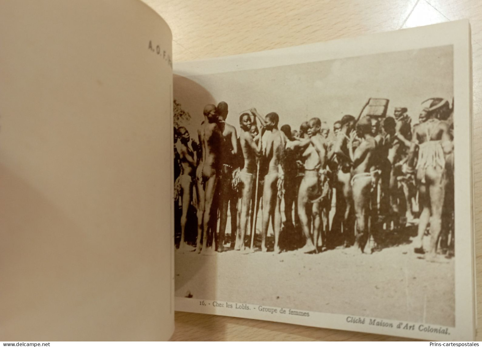 Carnet 20 cartes de la Haute Volta chez les Lobis - Albums des colonies édités par la maison d'Art Colonial