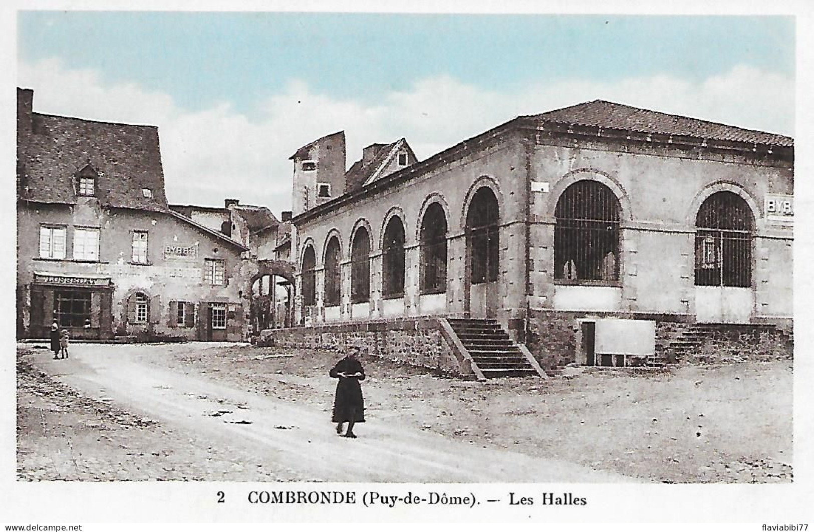 COMBRONDE - ( 63 ) -Les Halles - Combronde