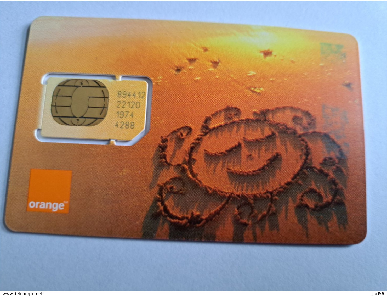 NETHERLANDS  GSM /  SIM CARD / SUN ON  THE BEACH// PROVIDER ; ORANGE/  OLDER CARD/ DIFFICULT/  MINT  CARD  ** 12953** - Pubbliche