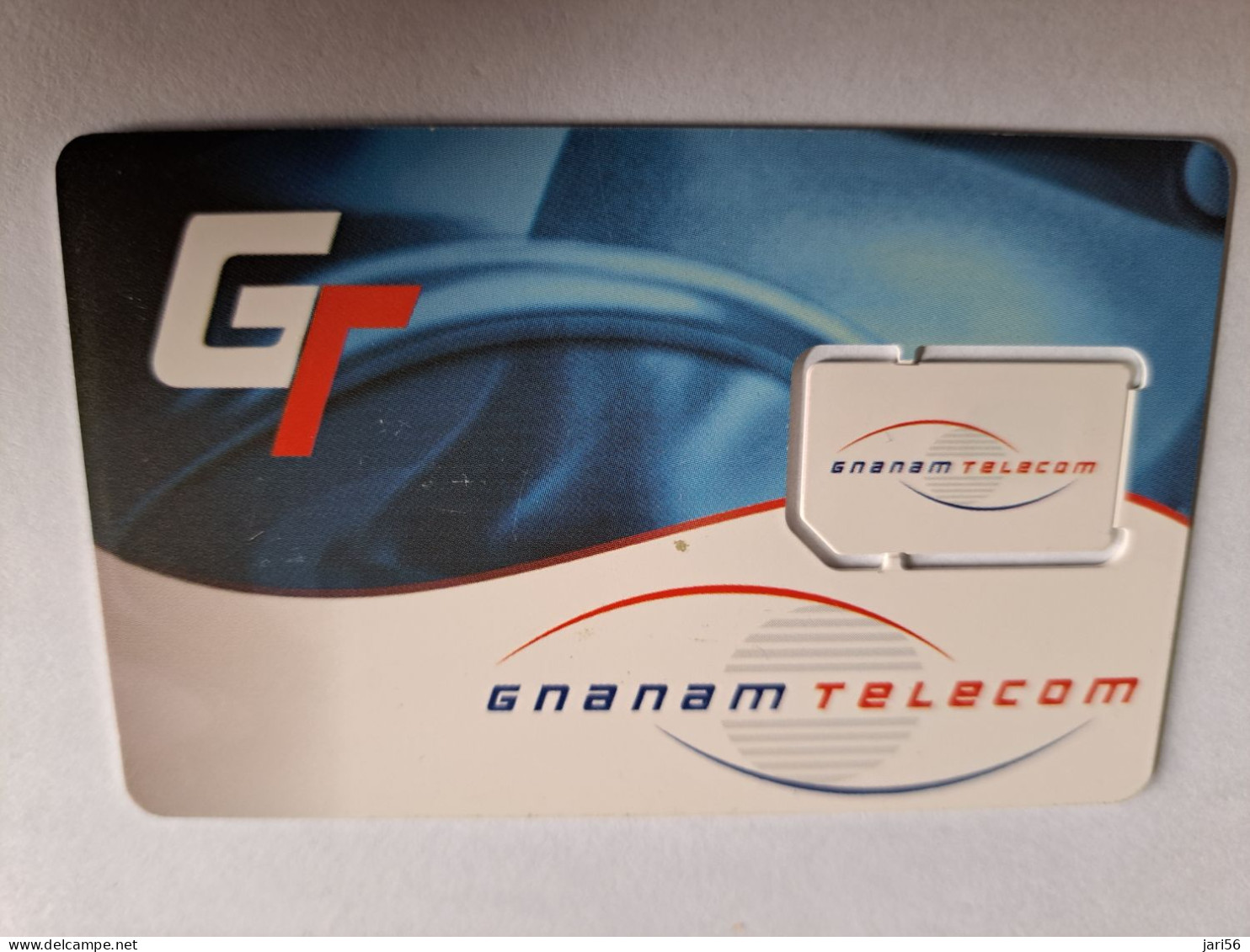NETHERLANDS GSM SIM  CARD  /GNANAM TELECOM    ( DIFFERENT CHIP) Older Issue    ** 12955** - [3] Sim Cards, Prepaid & Refills