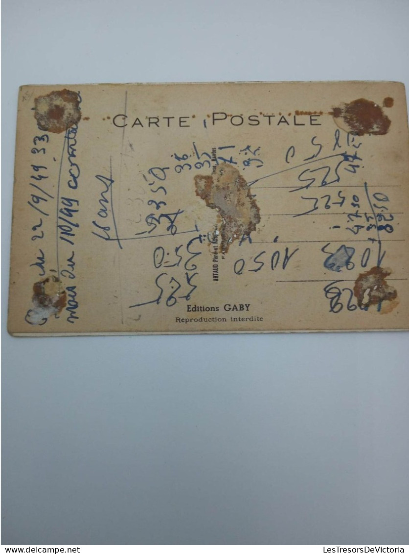 Fantaisies - Carte Système - A Toute Pompe!! Sous Le Capot Vous Verez Houlgate - Carte Postale Ancienne - Dreh- Und Zugkarten