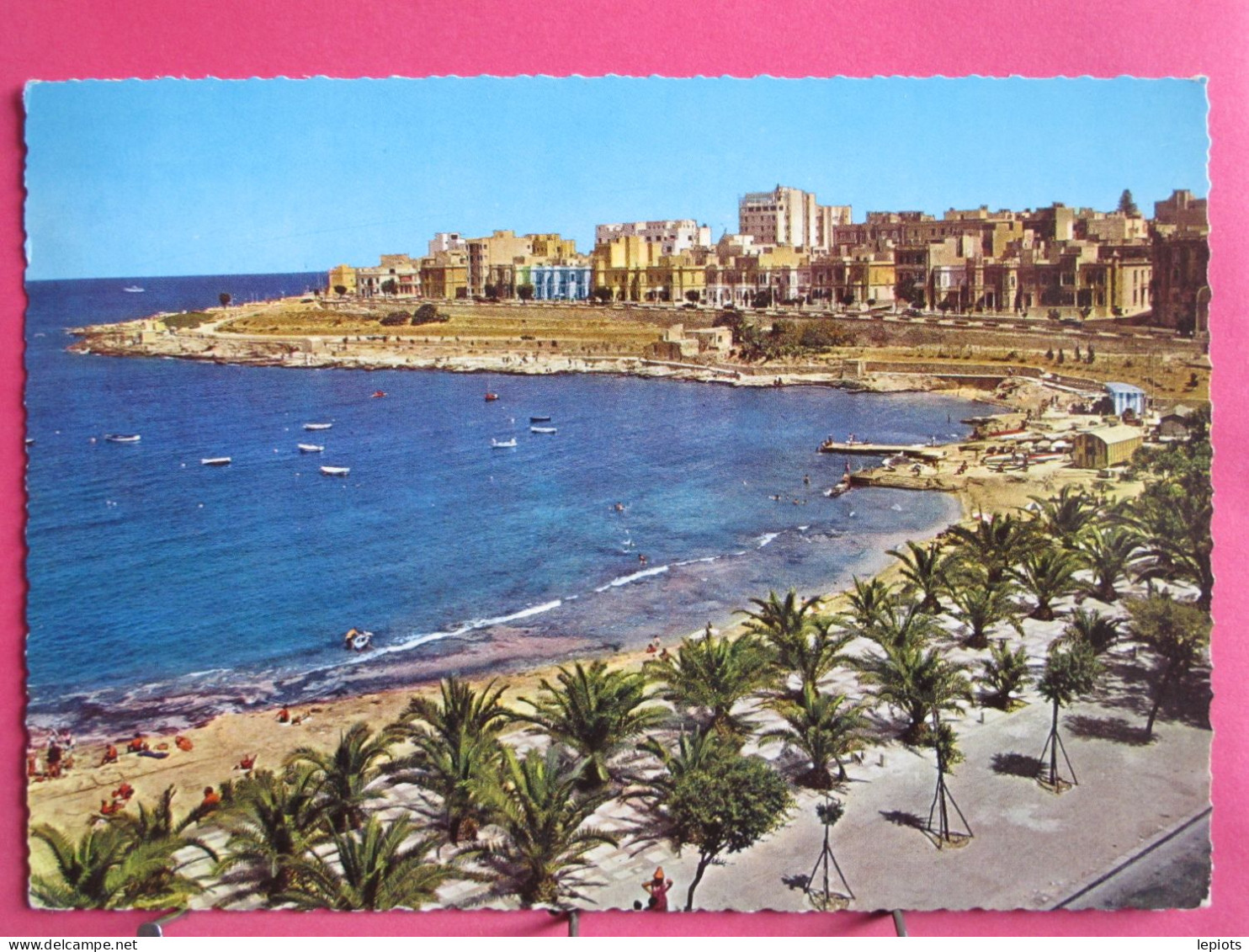 Malte - Malta - Sliema - The Exiles Beach - Joli Timbre - R/verso - Malte