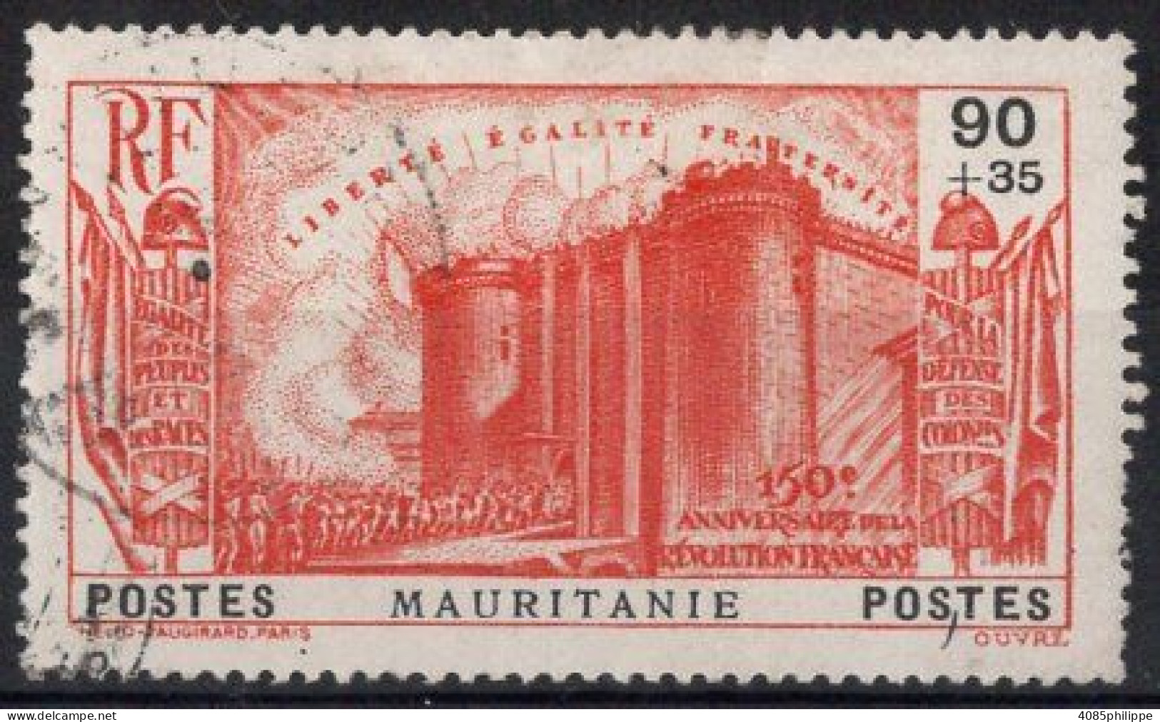 Mauritanie Timbre-poste N°102 Oblitéré 2ème Choix  Cote : 20€00 - Gebruikt