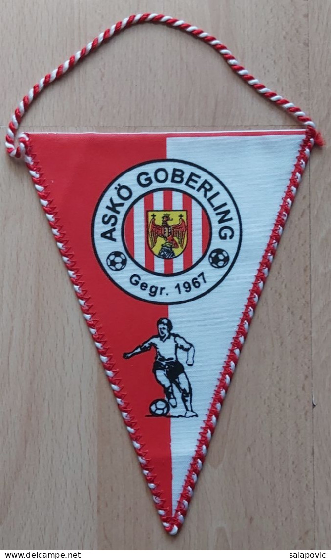 ASK Goberling Austria Football Club Soccer Calcio PENNANT, SPORTS FLAG ZS 4/15 - Abbigliamento, Souvenirs & Varie