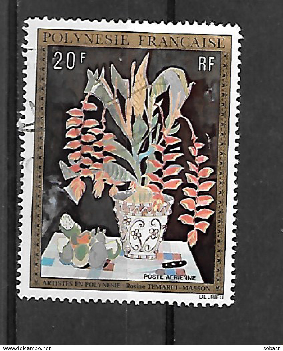TIMBRE OBLITERE DE POLYNESIE DE 1974  N° YVERT PA 84 - Used Stamps
