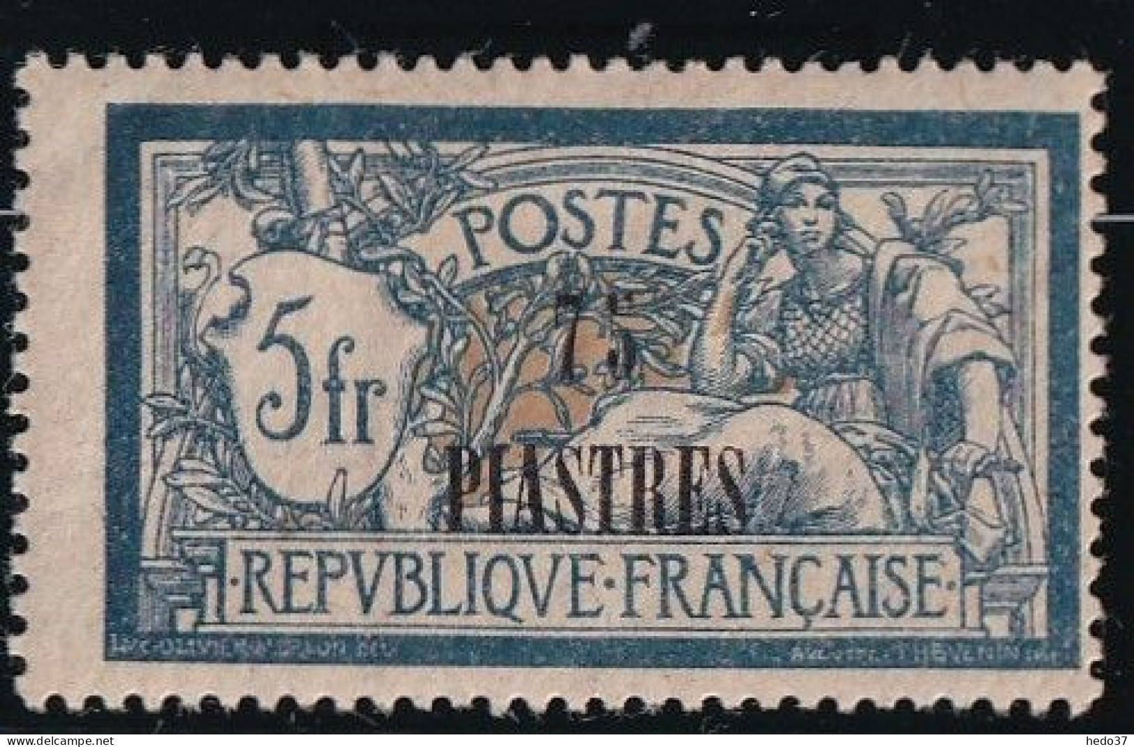 Levant N°37a - Variété Chiffres écartés - Neuf * Avec Charnière - TB - Unused Stamps