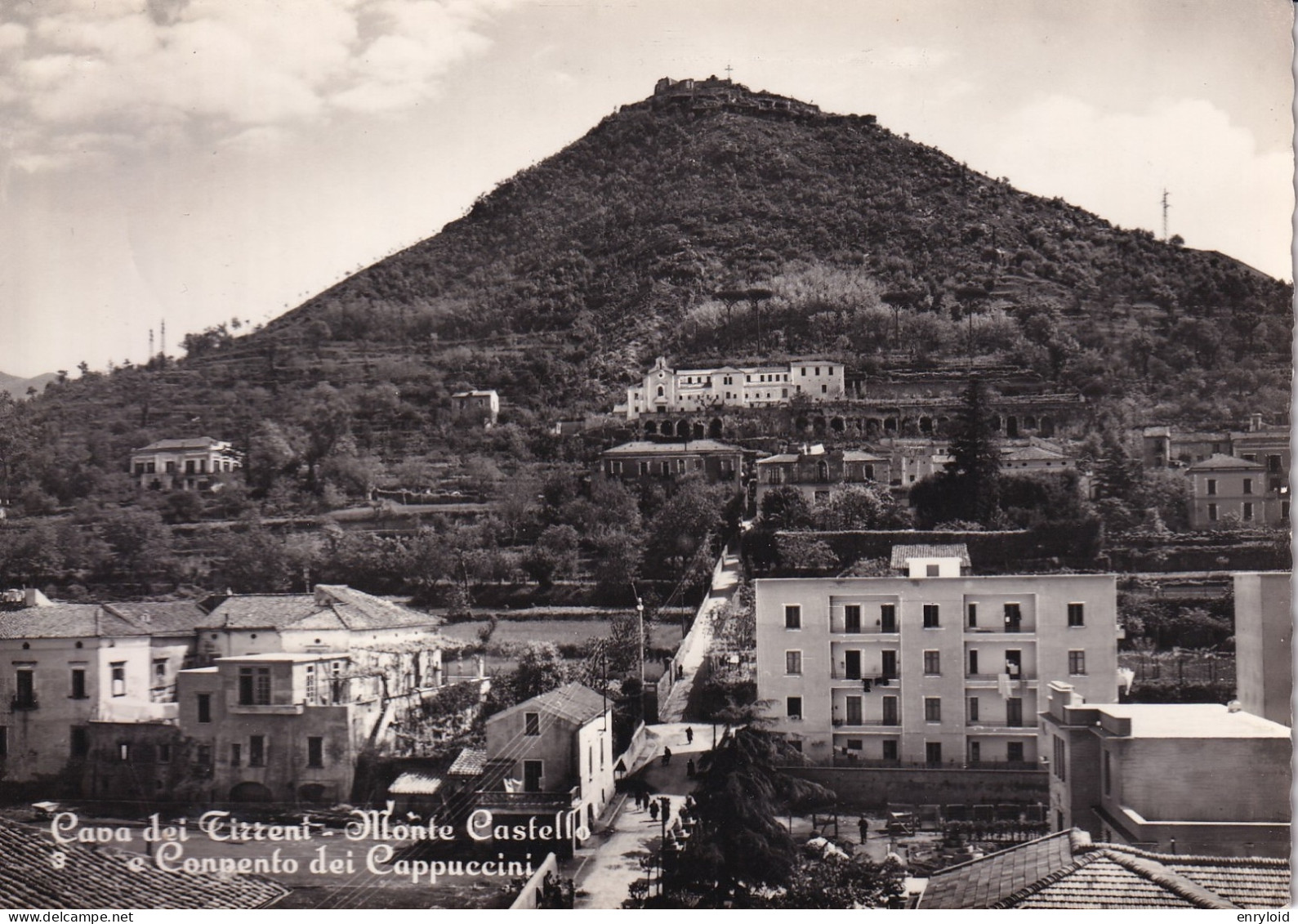 Cava Dei Tirreni Monte Castello E Convento Dei Cappuccini - Cava De' Tirreni