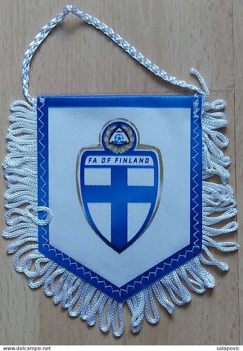 Football Association Of Finland Football Soccer Fussball Calcio Futbol Futebol PENNANT, SPORTS FLAG ZS 4/16 - Apparel, Souvenirs & Other