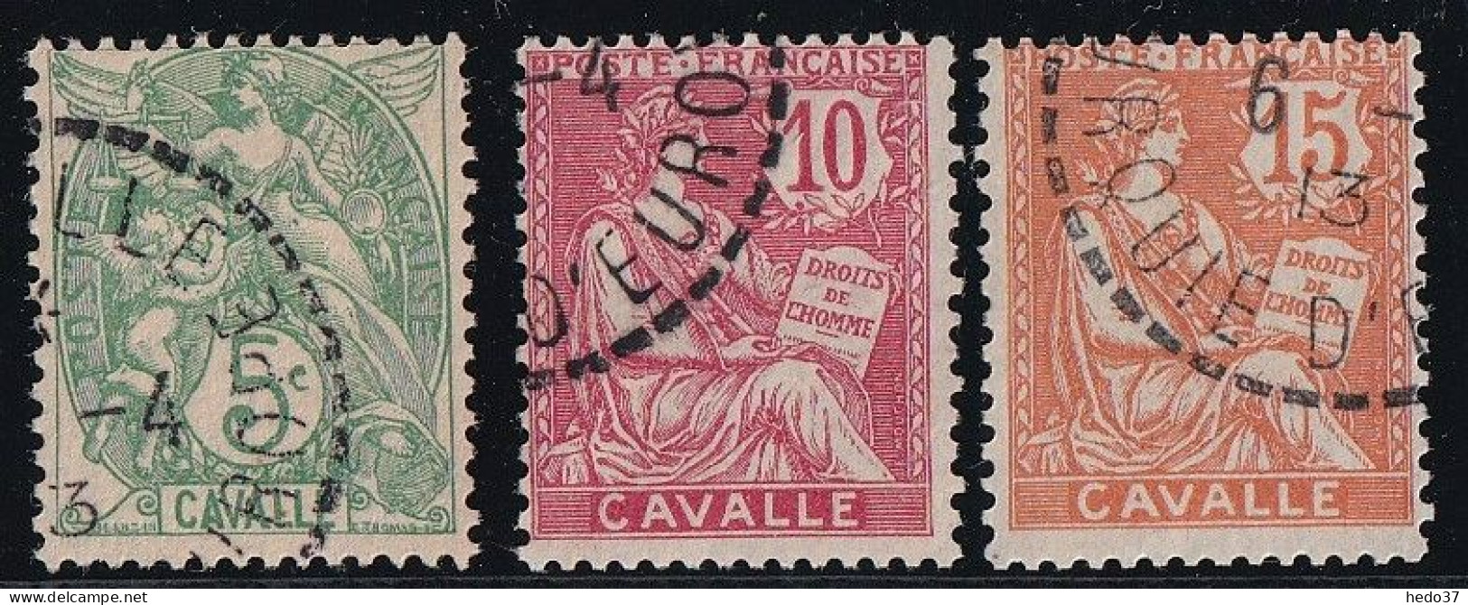 Cavalle N°10/12 - Oblitéré - TB - Usati