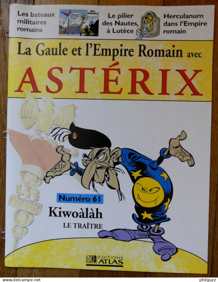 RARE LIVRET ASTERIX ATLAS 61 - KIWOALAH - Asterix & Obelix