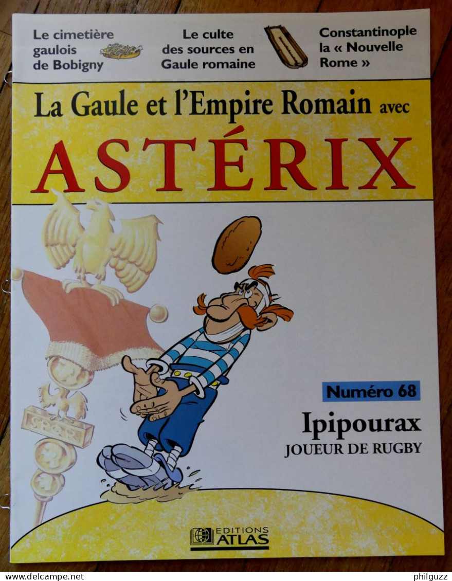 RARE LIVRET ASTERIX ATLAS 68 - IPOURAX - Asterix & Obelix