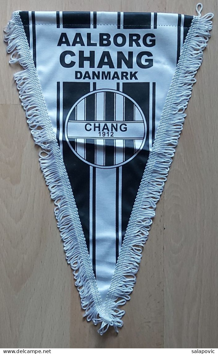 Aalborg Chang Denmark Football Club Soccer Fussball Calcio Futbol Futebol PENNANT, SPORTS FLAG ZS 4/17 - Habillement, Souvenirs & Autres