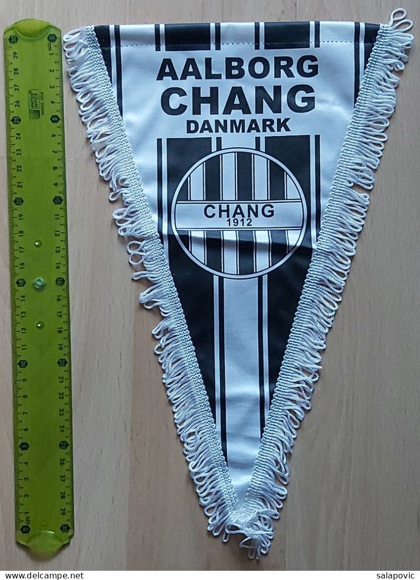 Aalborg Chang Denmark Football Club Soccer Fussball Calcio Futbol Futebol PENNANT, SPORTS FLAG ZS 4/17 - Apparel, Souvenirs & Other