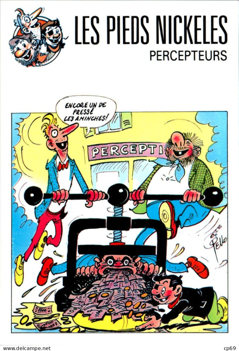 Pellos Bande Dessinée Les Pieds Nickelés 漫画 Comico Comic Strip Cartoon Année 1990 Numéro PN25 En Superbe.Etat - Pellos