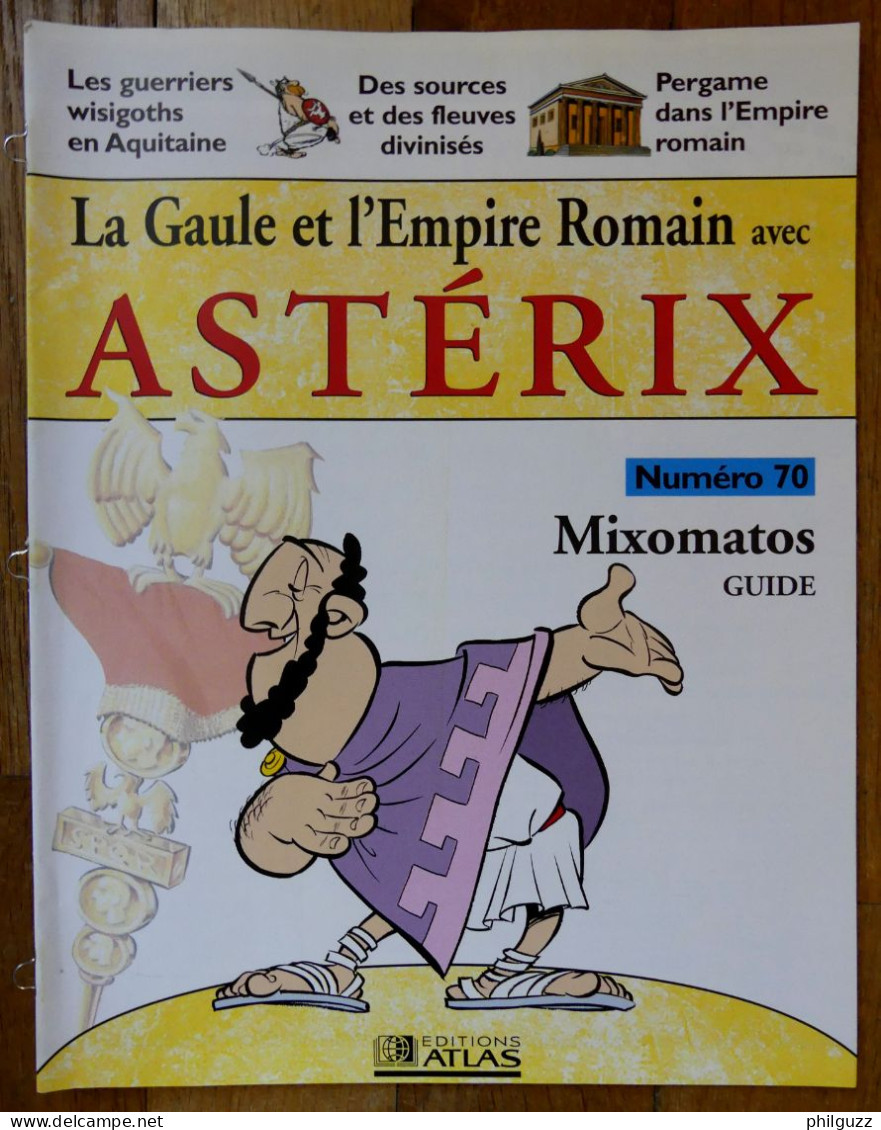 RARE LIVRET ASTERIX ATLAS 70 - MIXOMATOS - Astérix & Obélix