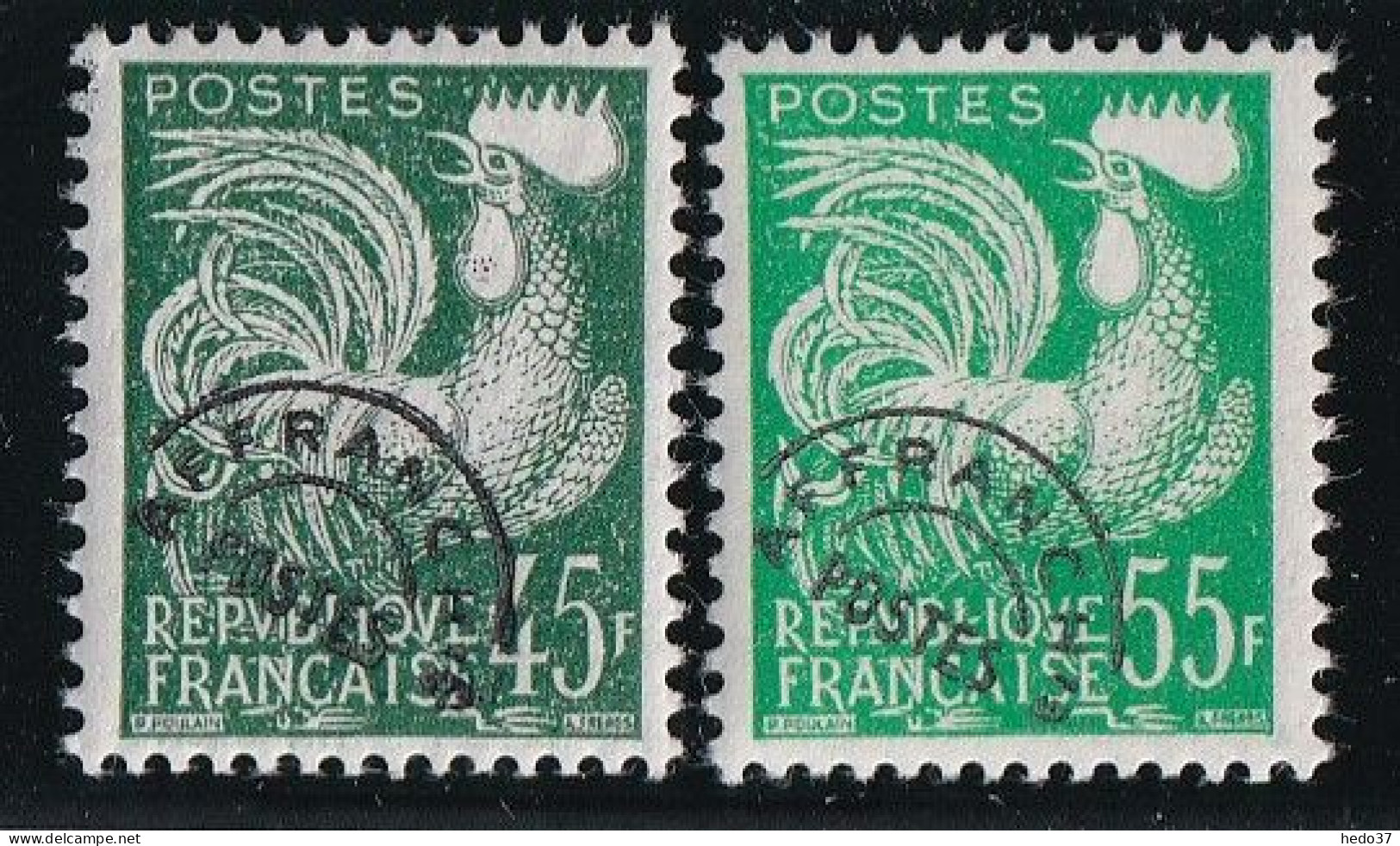 France Préoblitérés N°117/118 - Neuf ** Sans Charnière - TB - 1953-1960