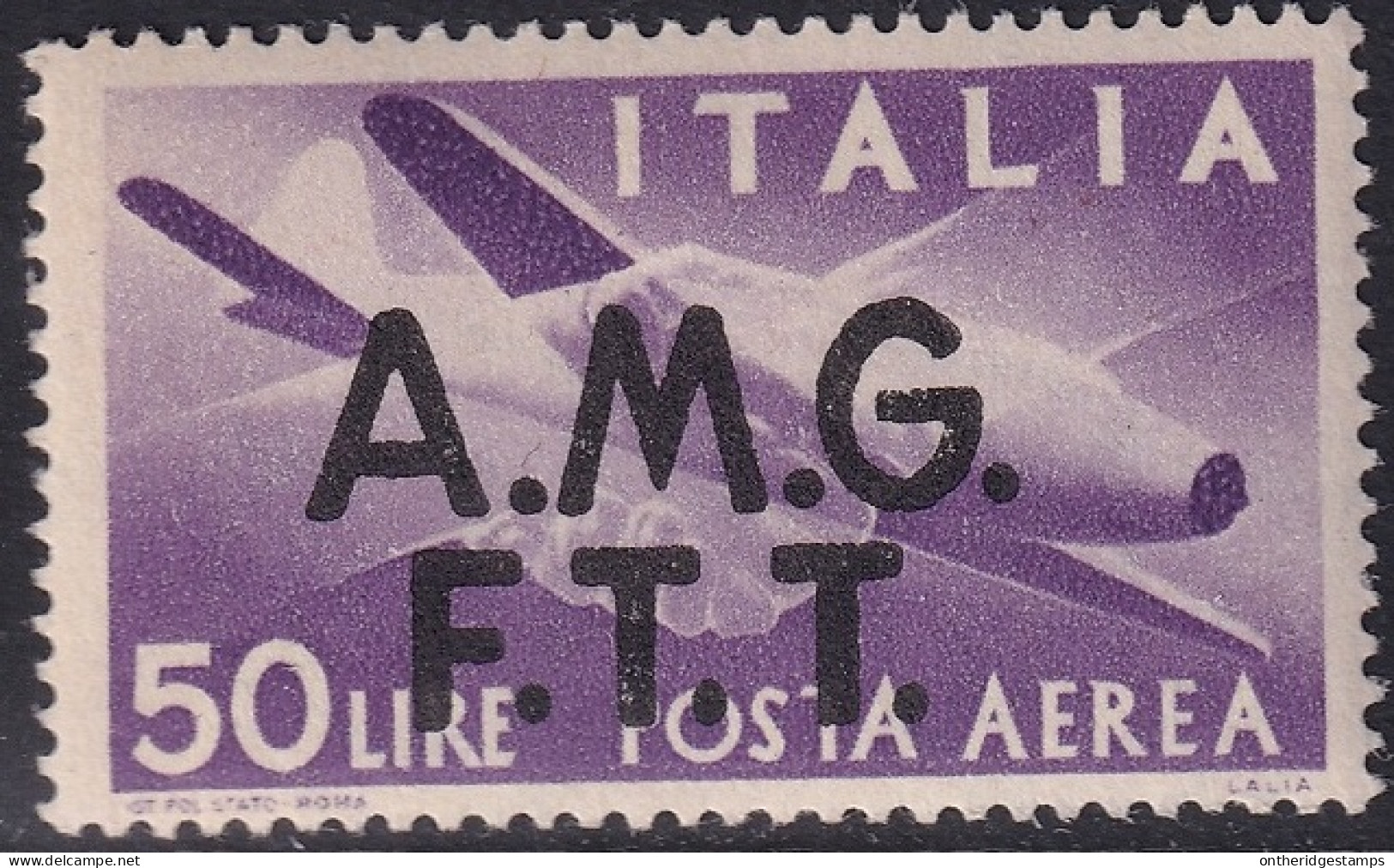 Trieste Zone A 1947 Sc C6 Sa A6 Air Post MH* - Airmail